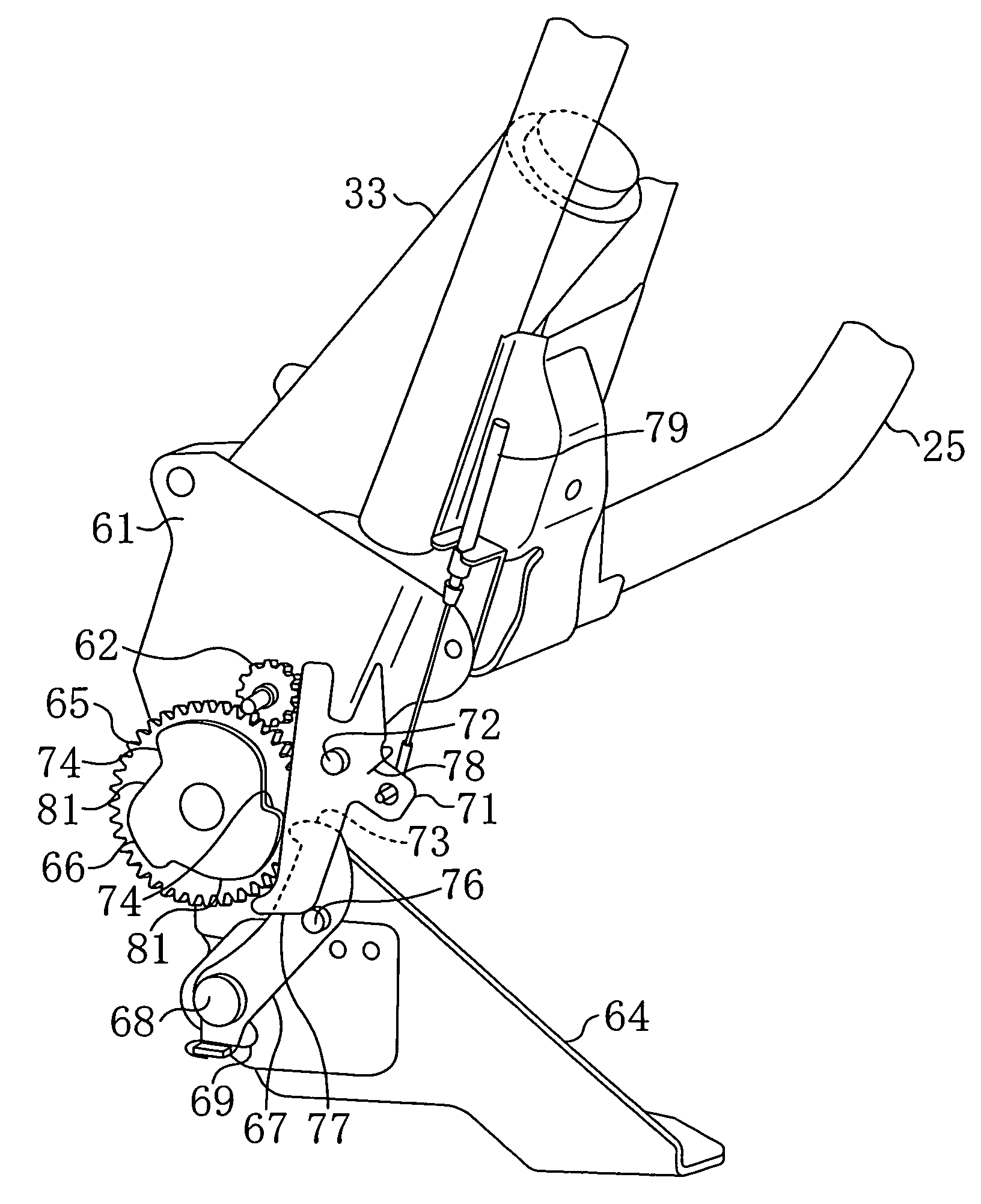 Device for vehicle seat