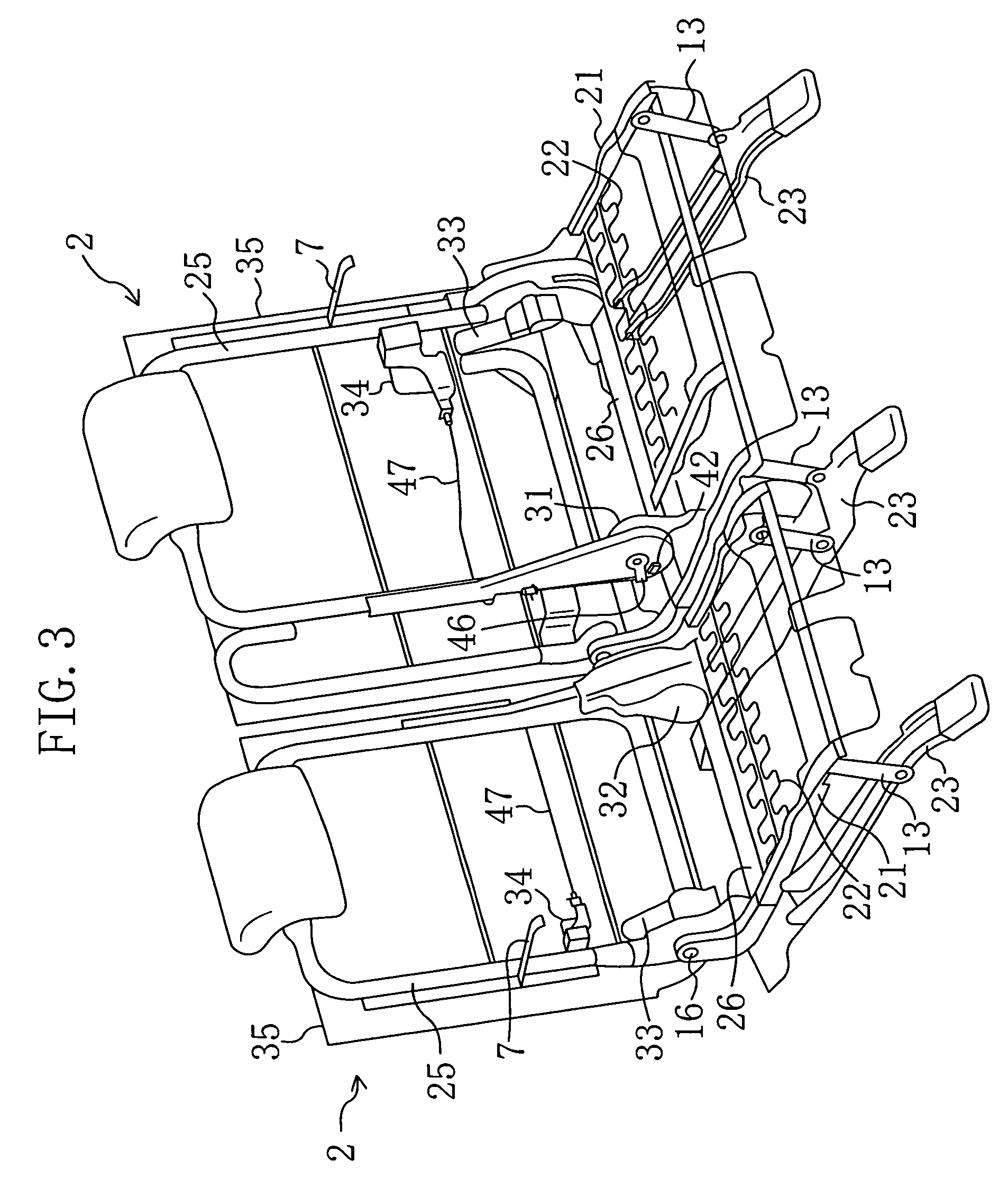 Device for vehicle seat