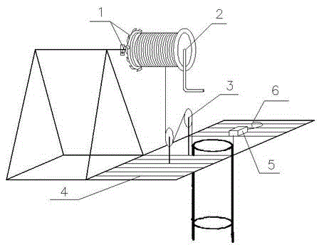 Sinking method and device for water well pipe