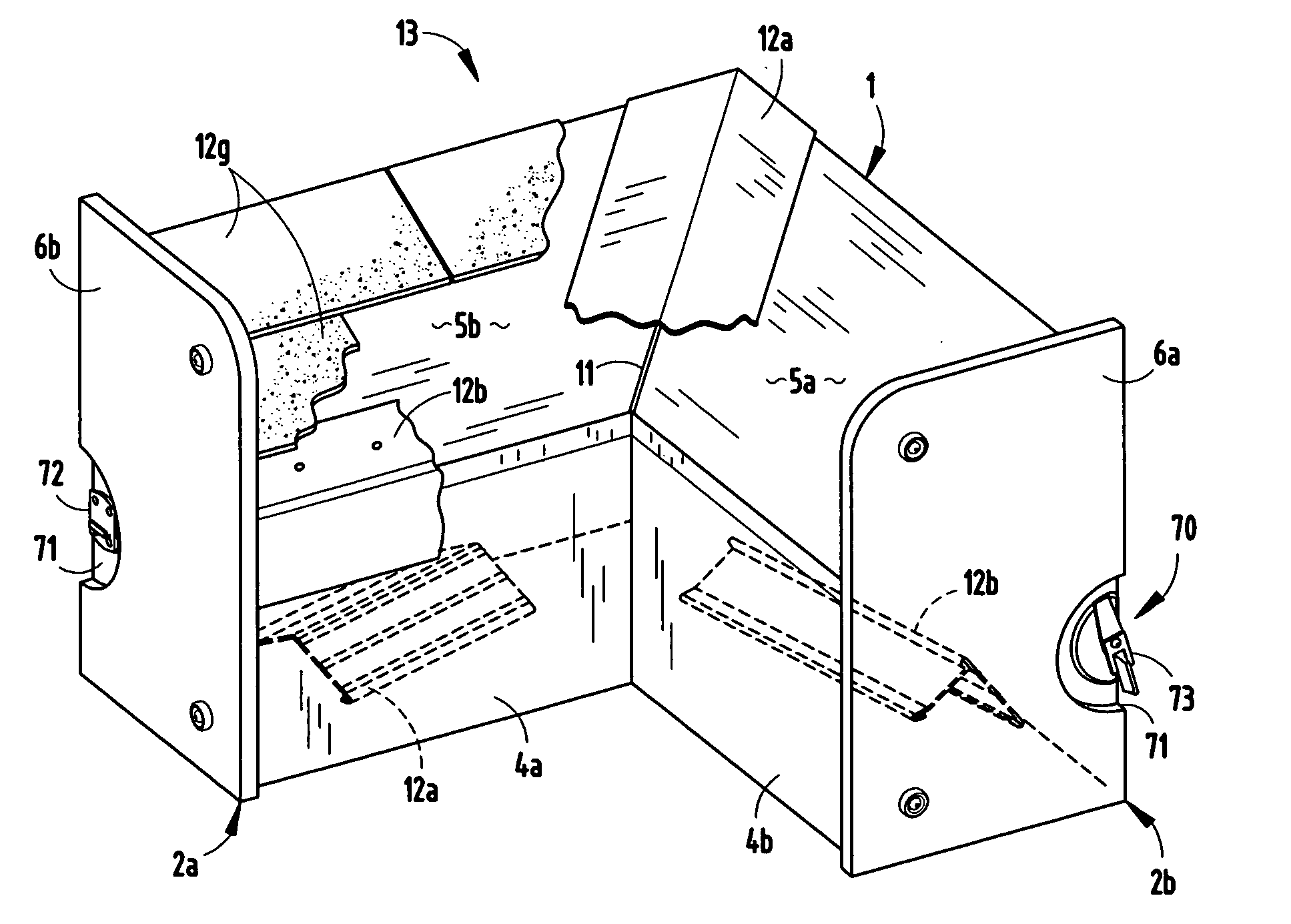 Roofing product display and method