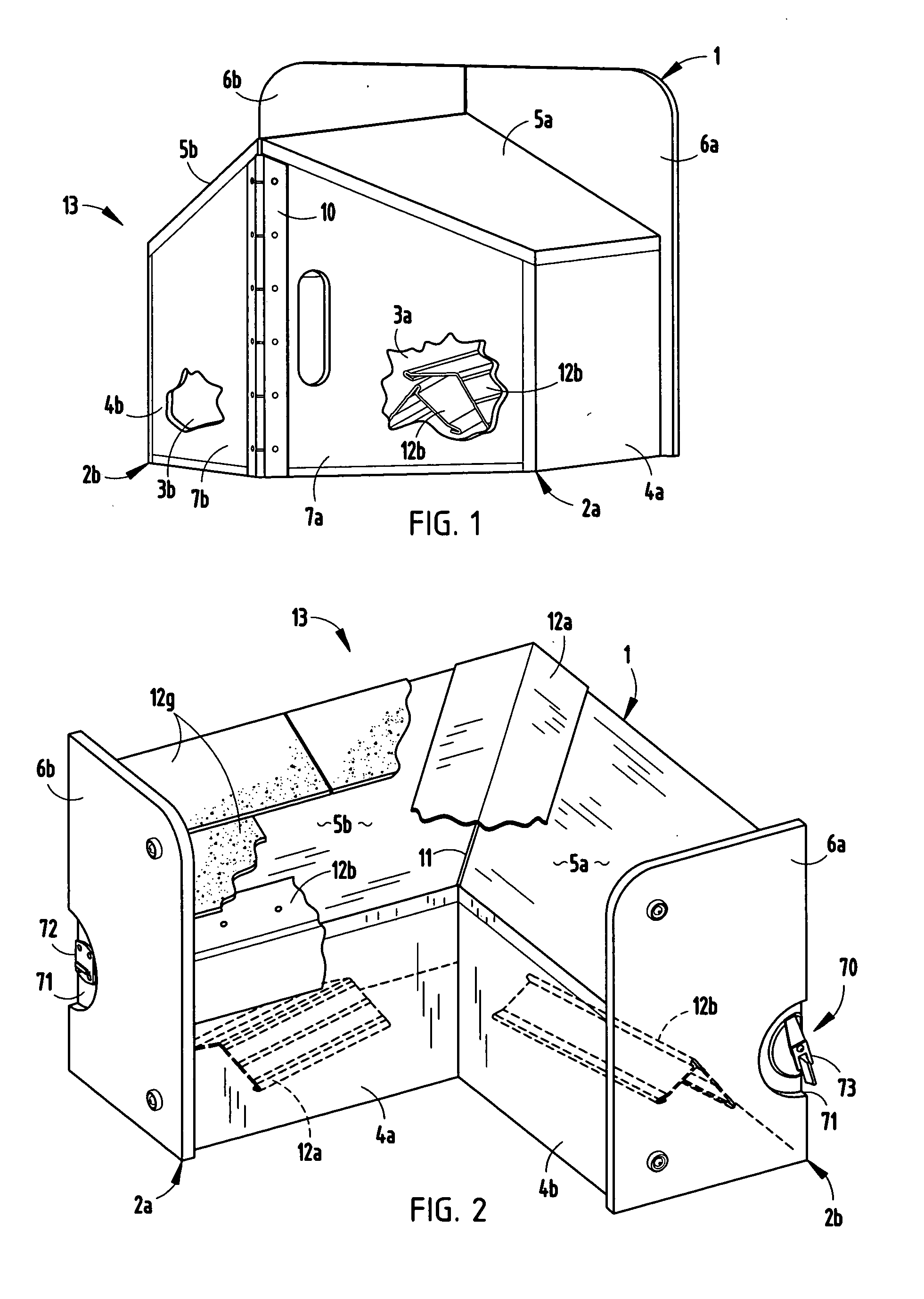 Roofing product display and method