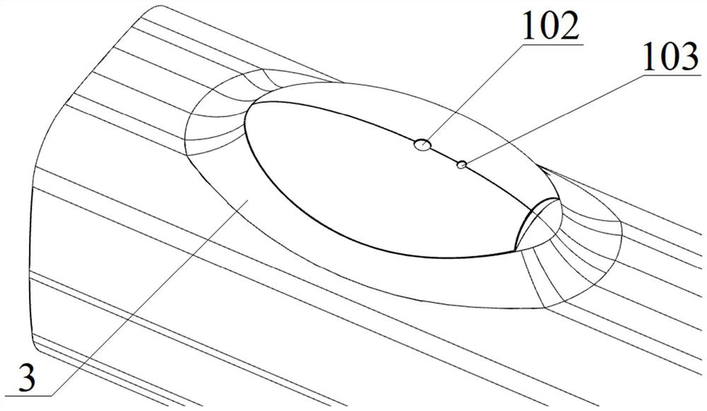 Totally-enclosed flow guide device for pantograph area of high-speed train