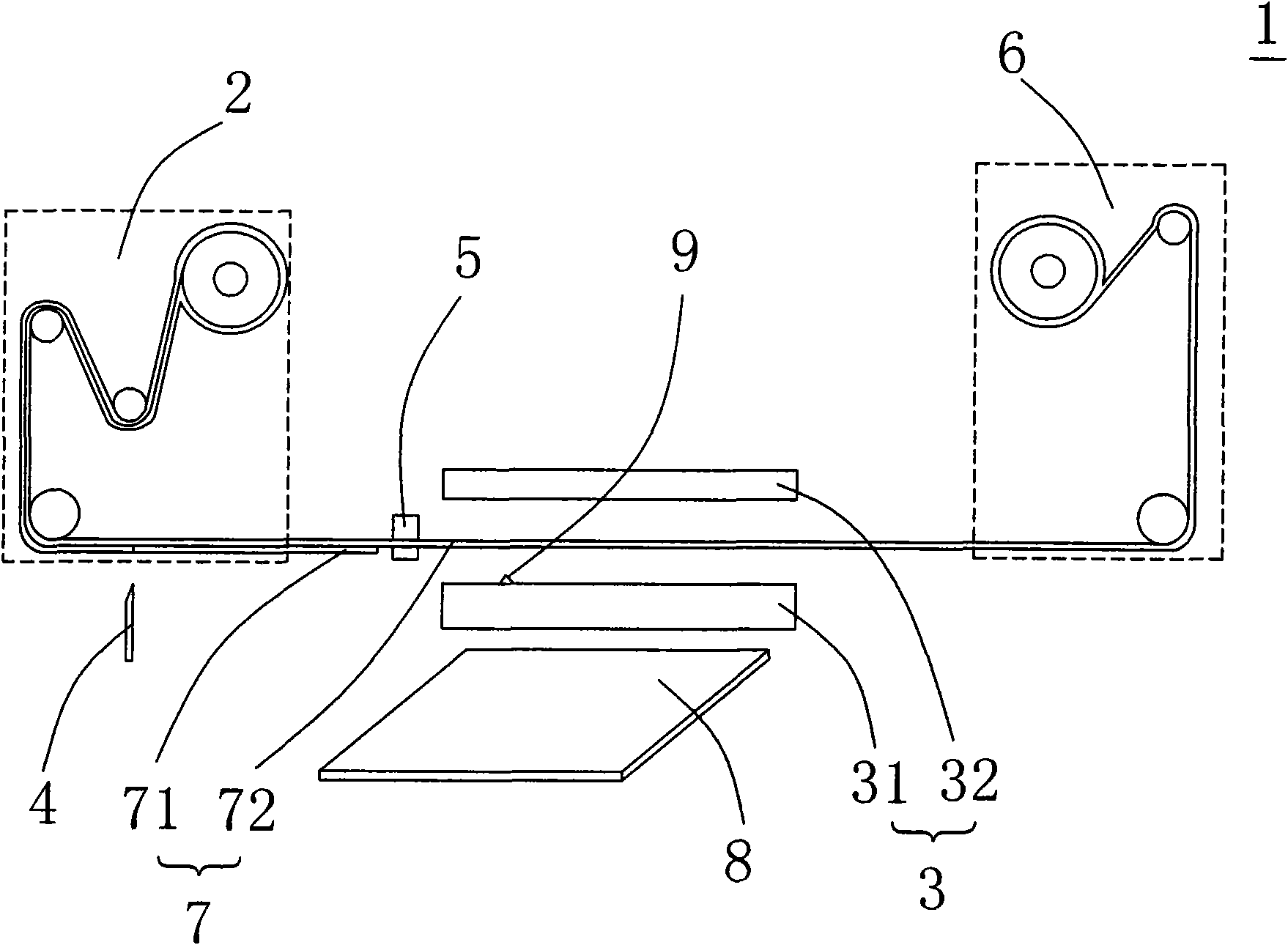 Anisotropies conductor film (ACF) attaching device and attaching method