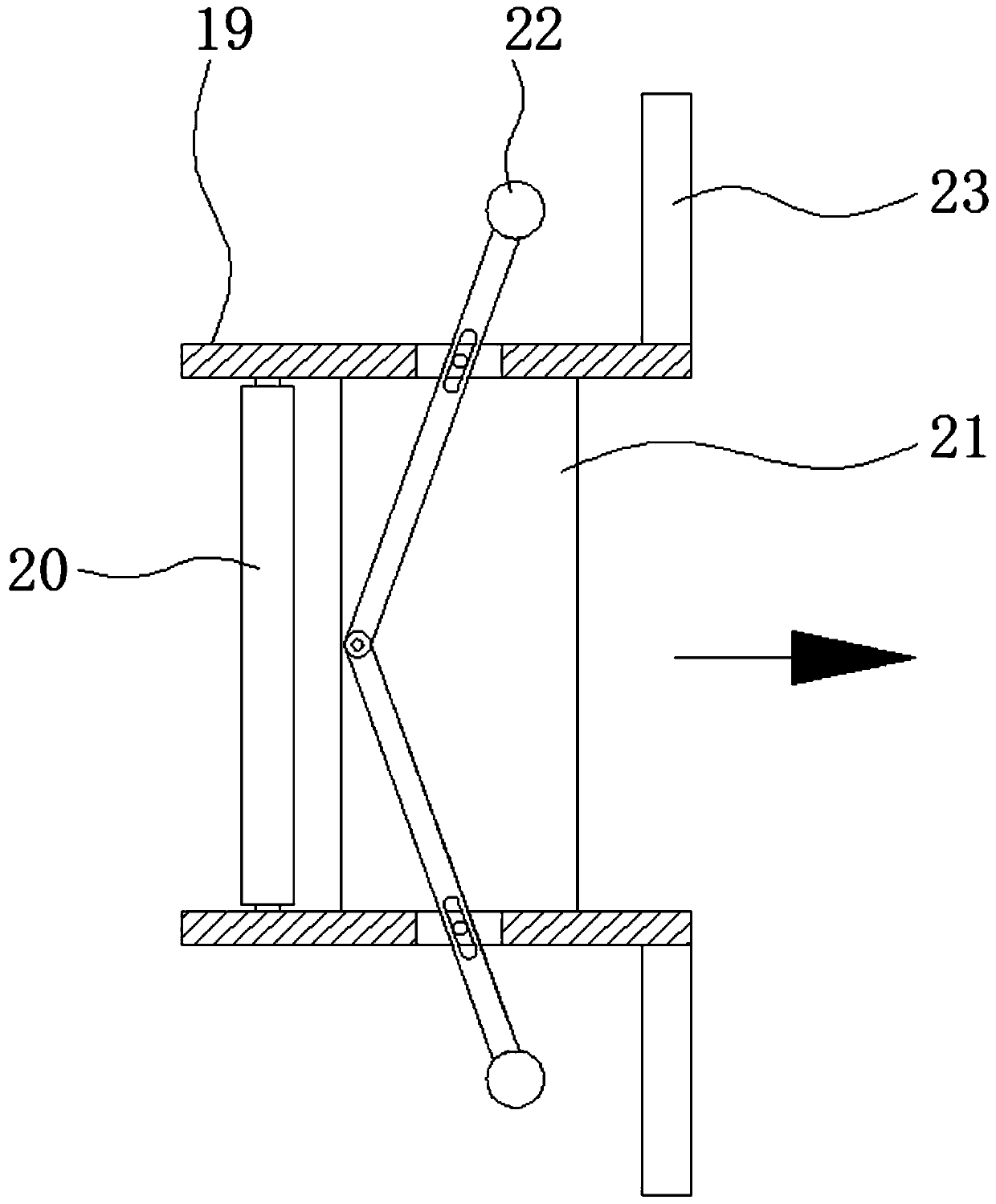 Strip coiling device with grabbing position, coiling position and unloading position arranged on rotating disc