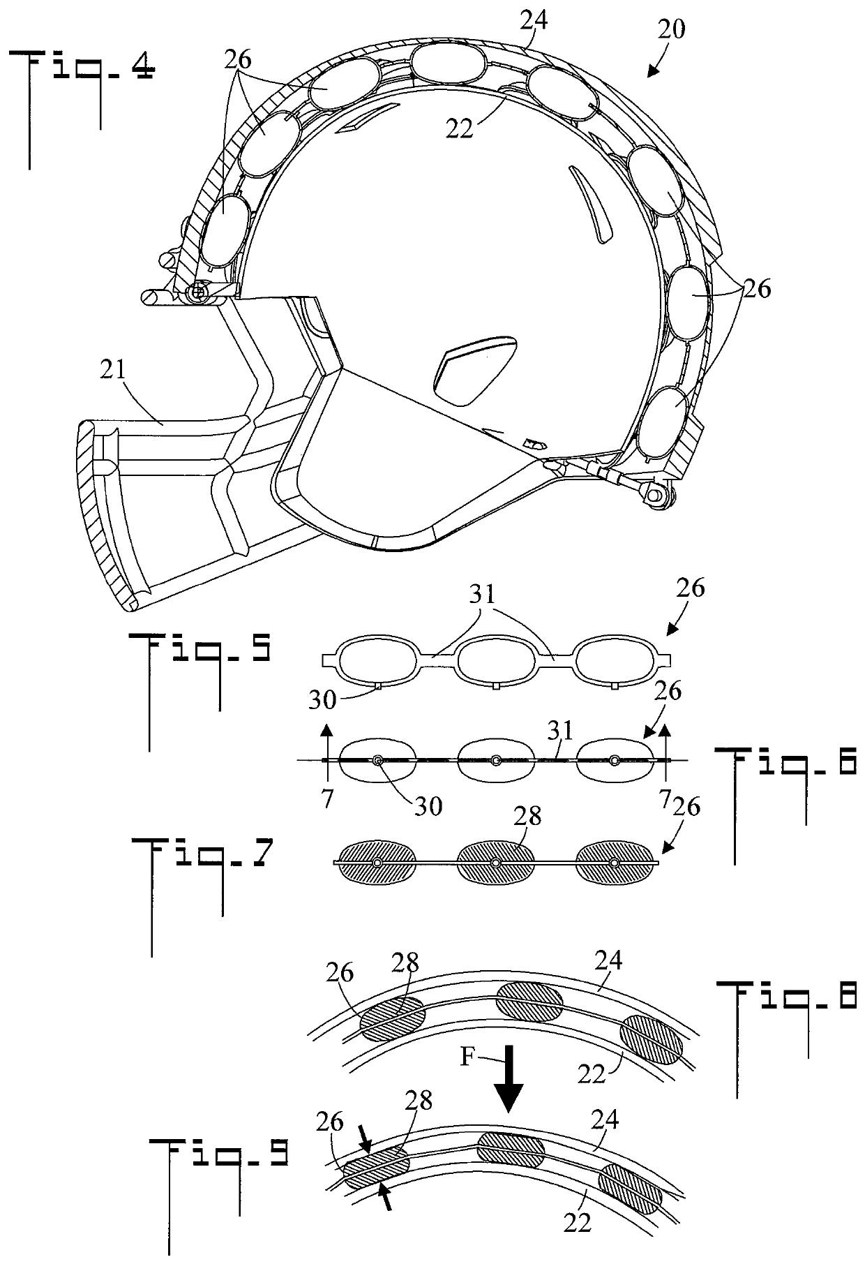 Apparatus for protecting the head of a person from an external force