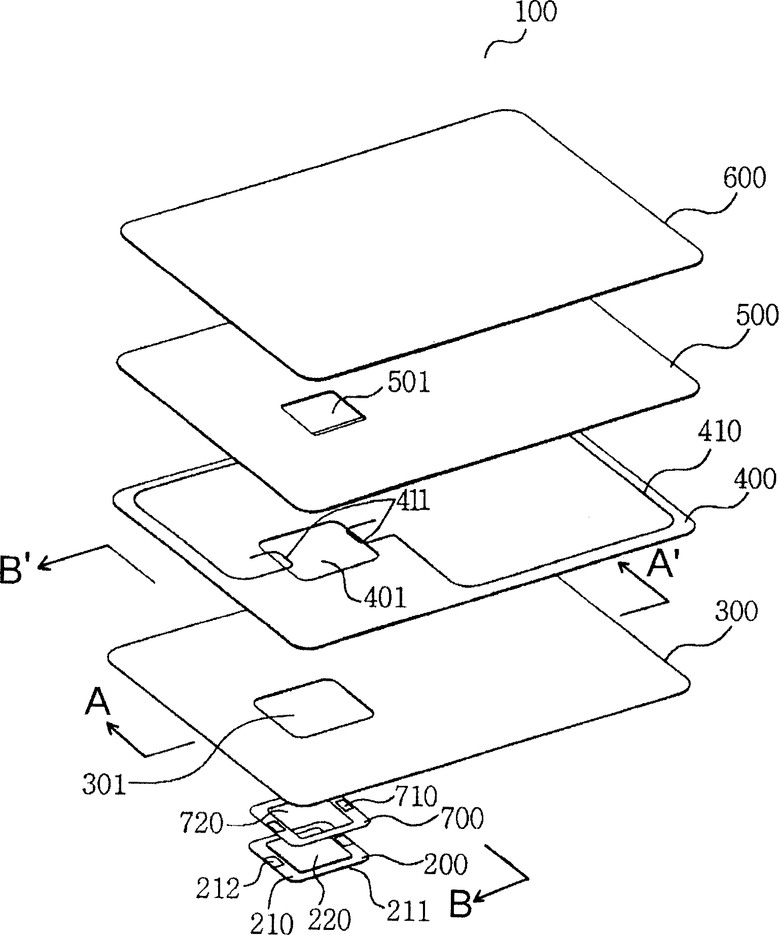 Method for manufacturing ic card by laminating a plurality of foils