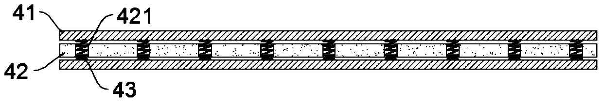 Noise reduction installation structure of transformer shell