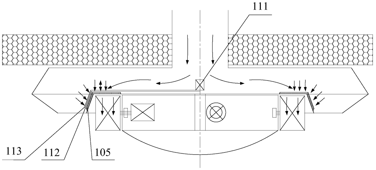 A built-in air conditioner