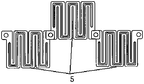 S-shaped grounding resistor