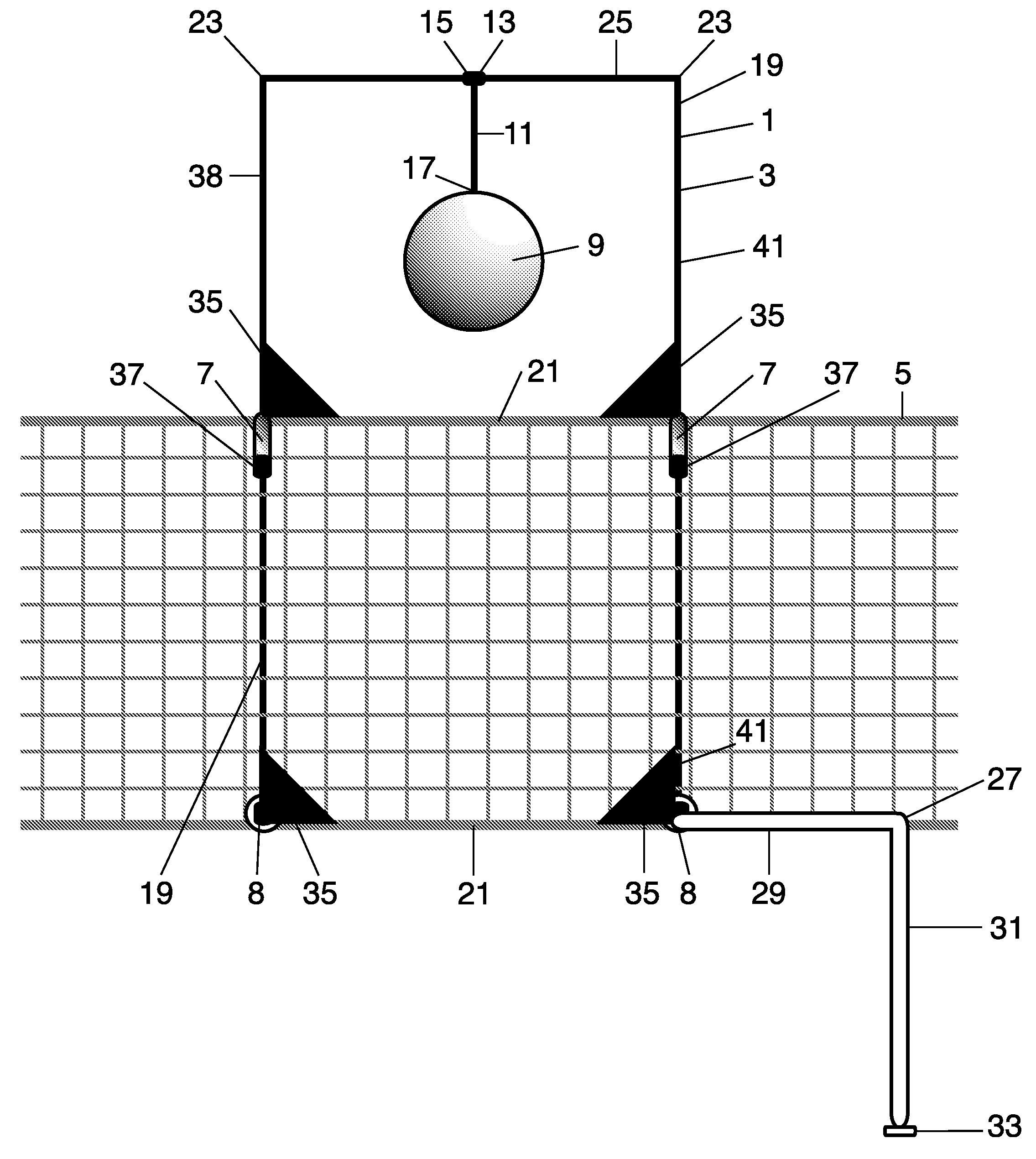 Volleyball approach and hit trainer