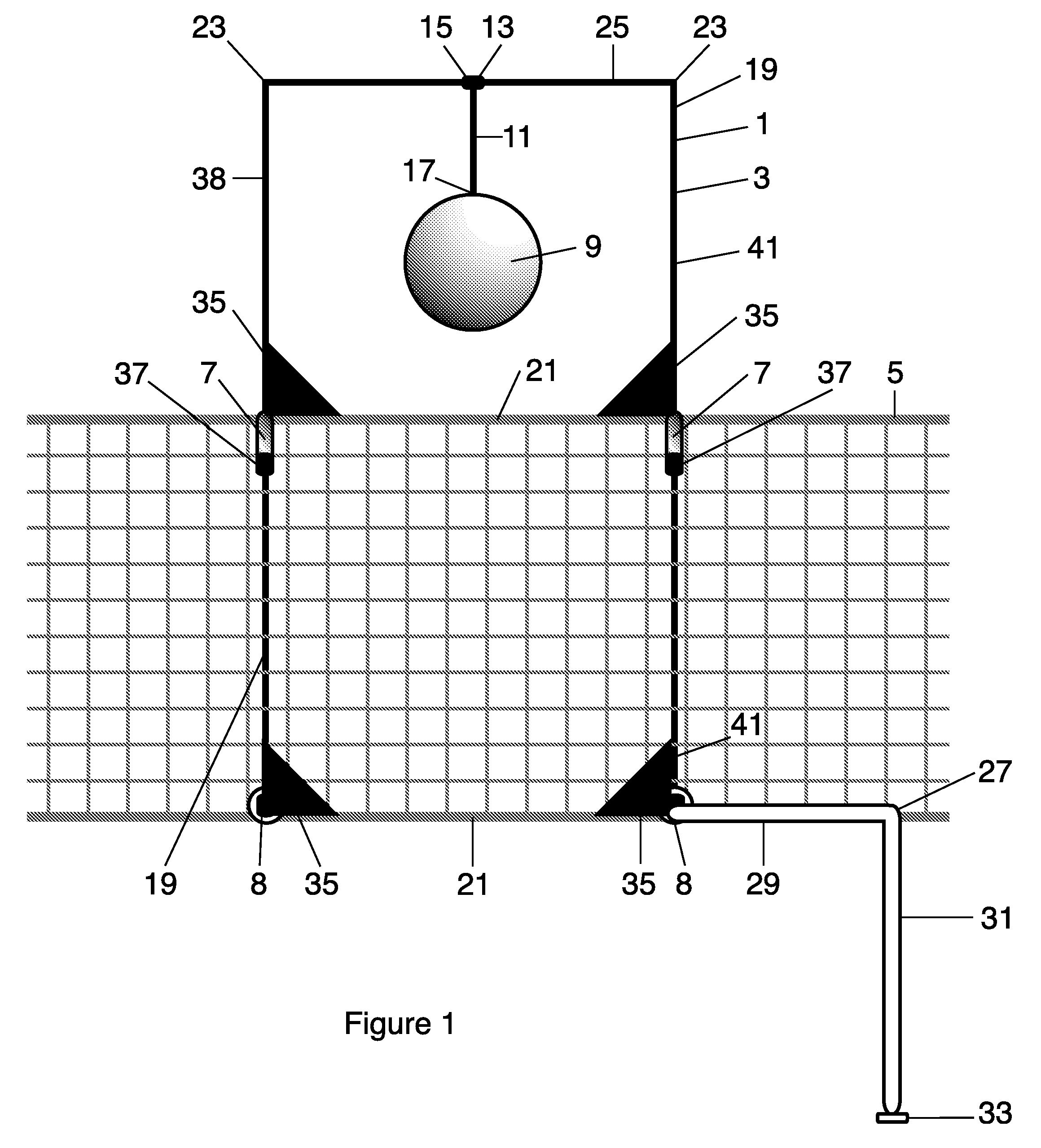 Volleyball approach and hit trainer