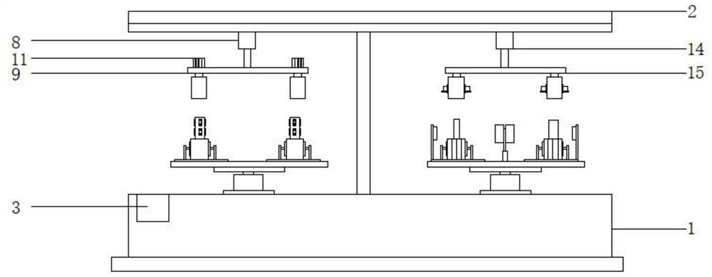 Grinding device for motor shell machining