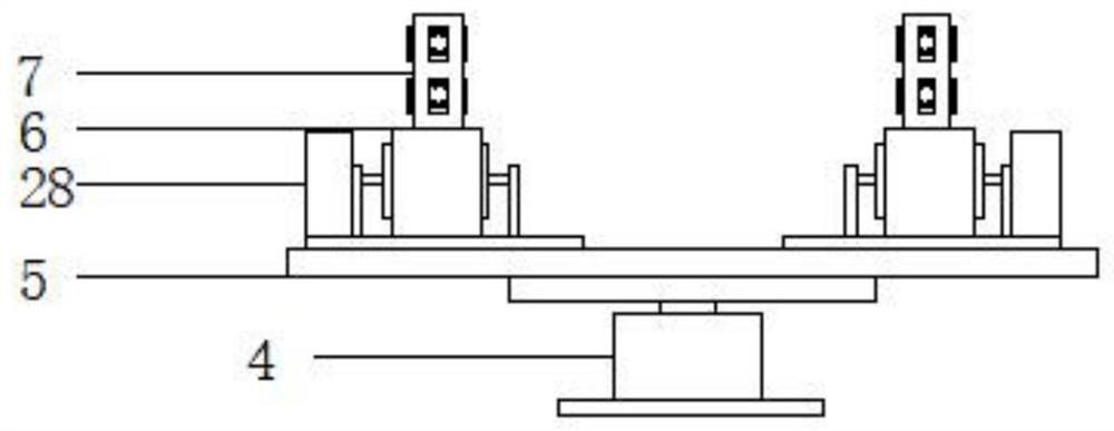 Grinding device for motor shell machining