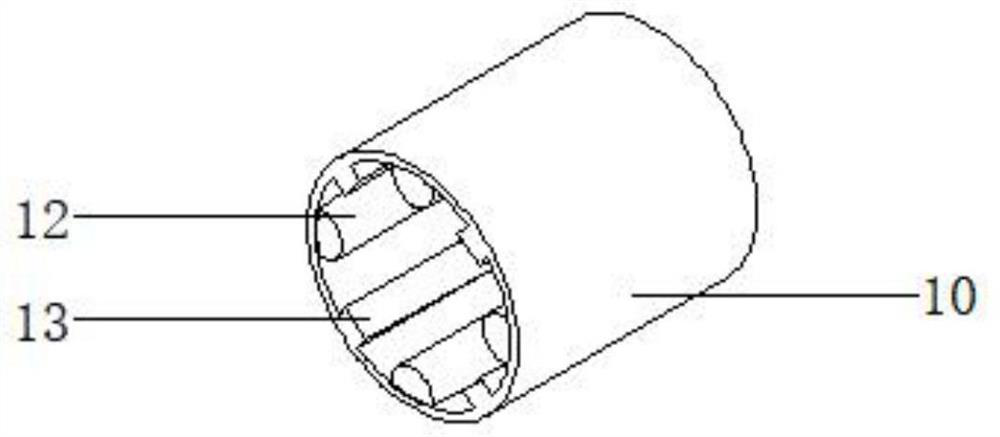 Grinding device for motor shell machining