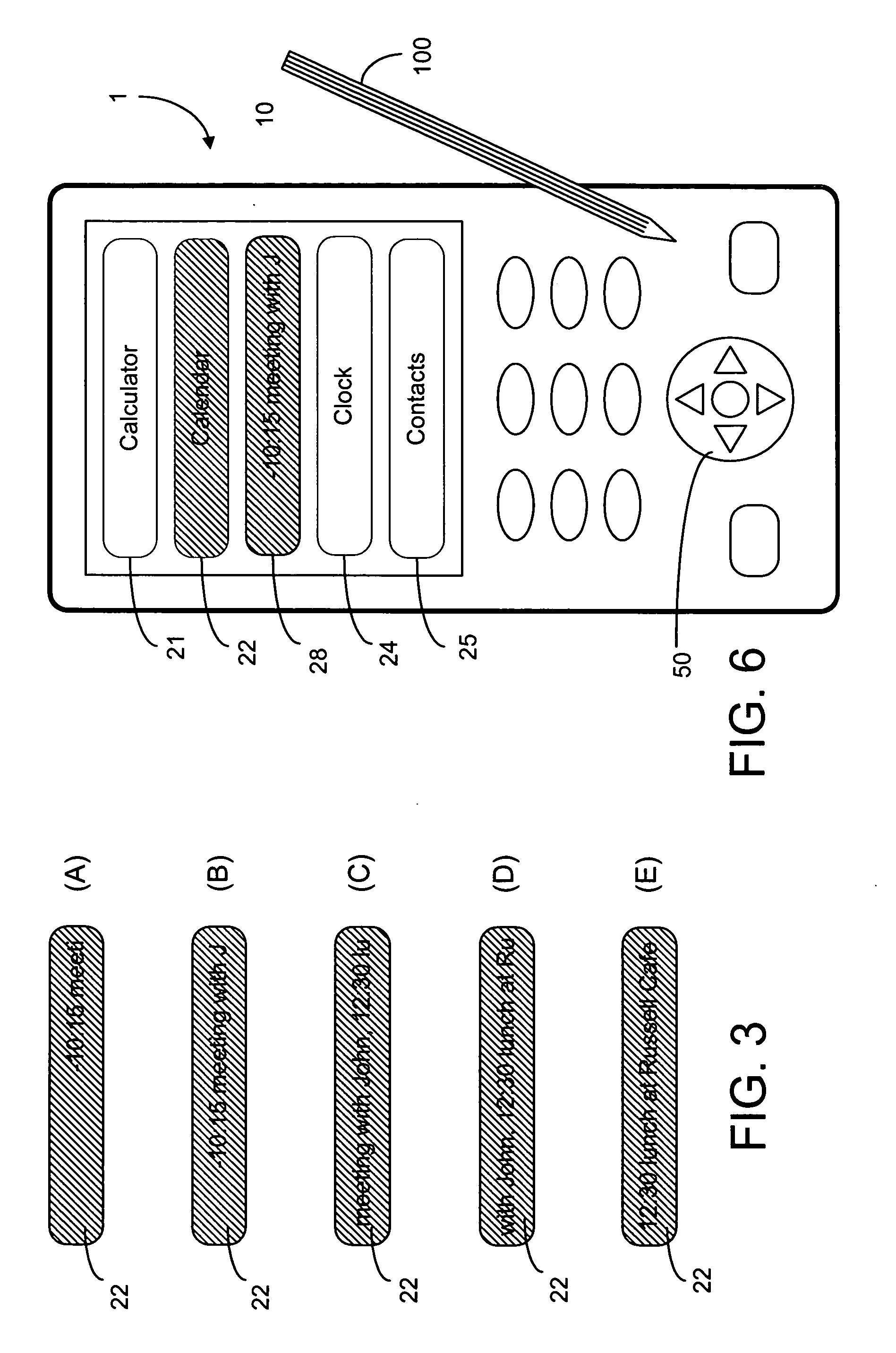 Animated user-interface in electronic devices