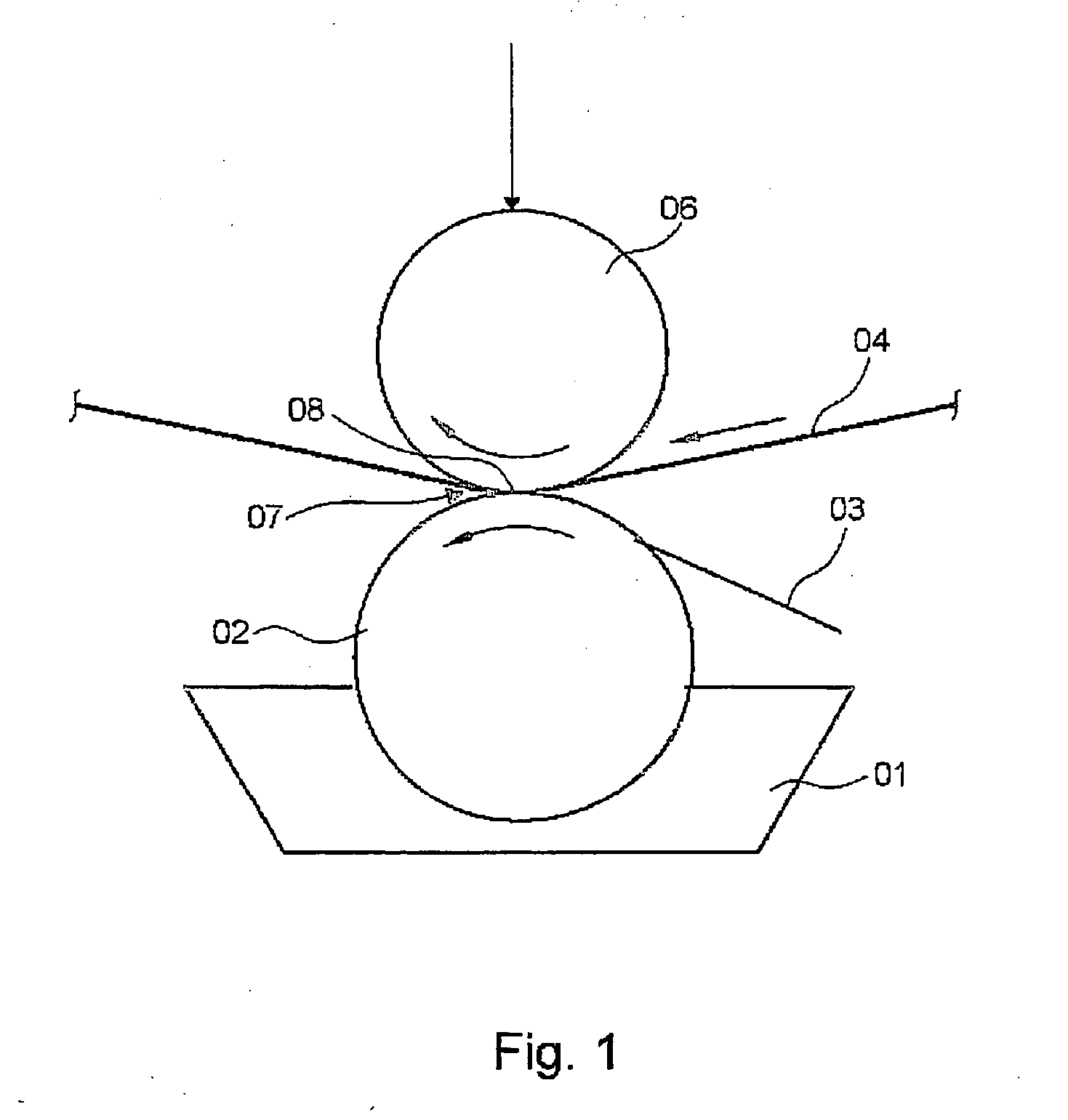 Cylinder and device for guiding a material web