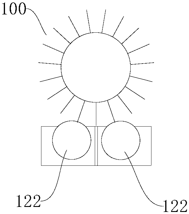 Plastic film residue removing device and system