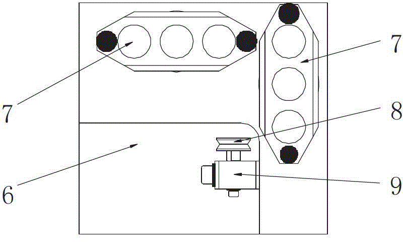 One-dimensional active follow weight reduction hanging device