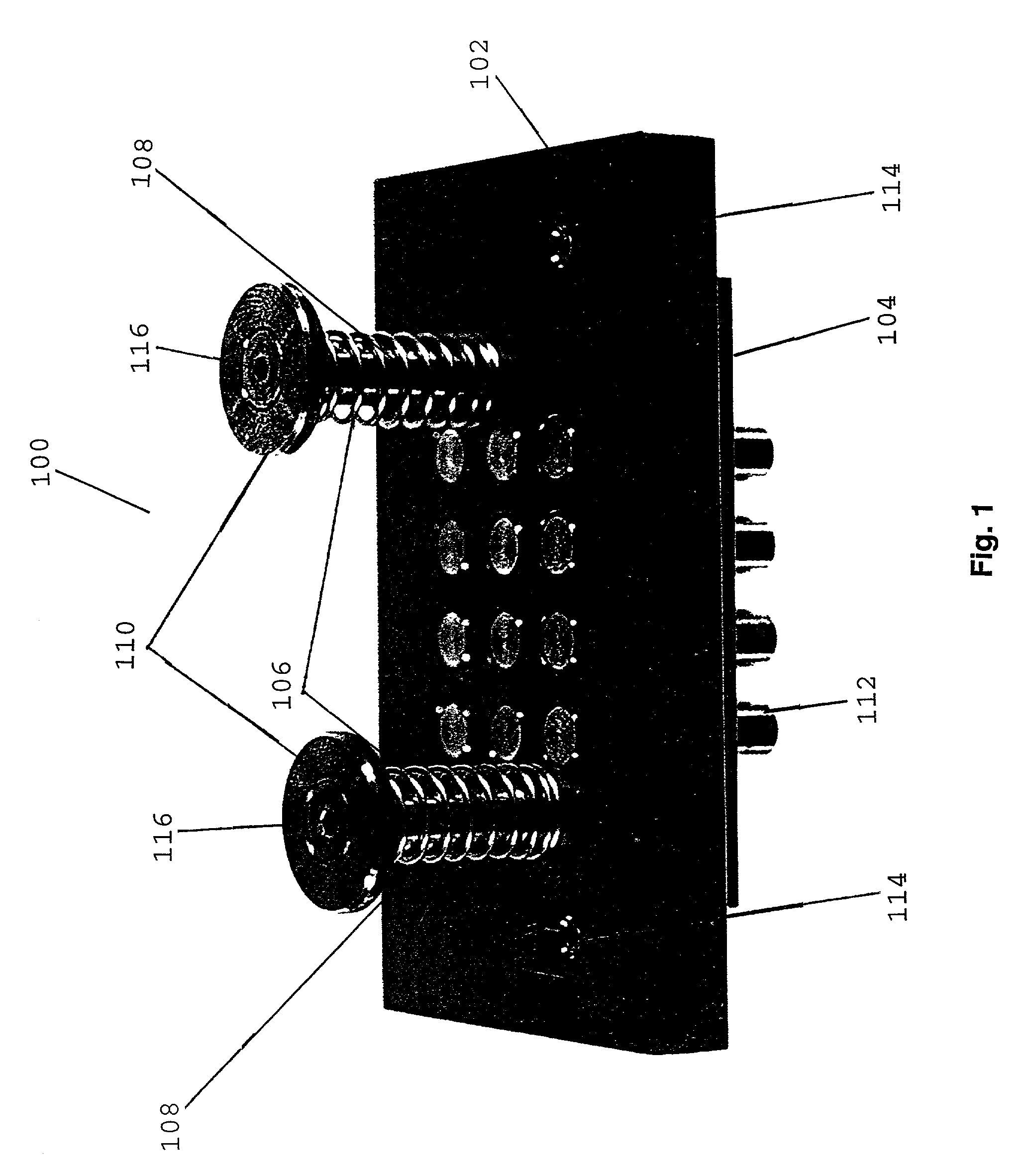 Method for creating a frozen tissue array