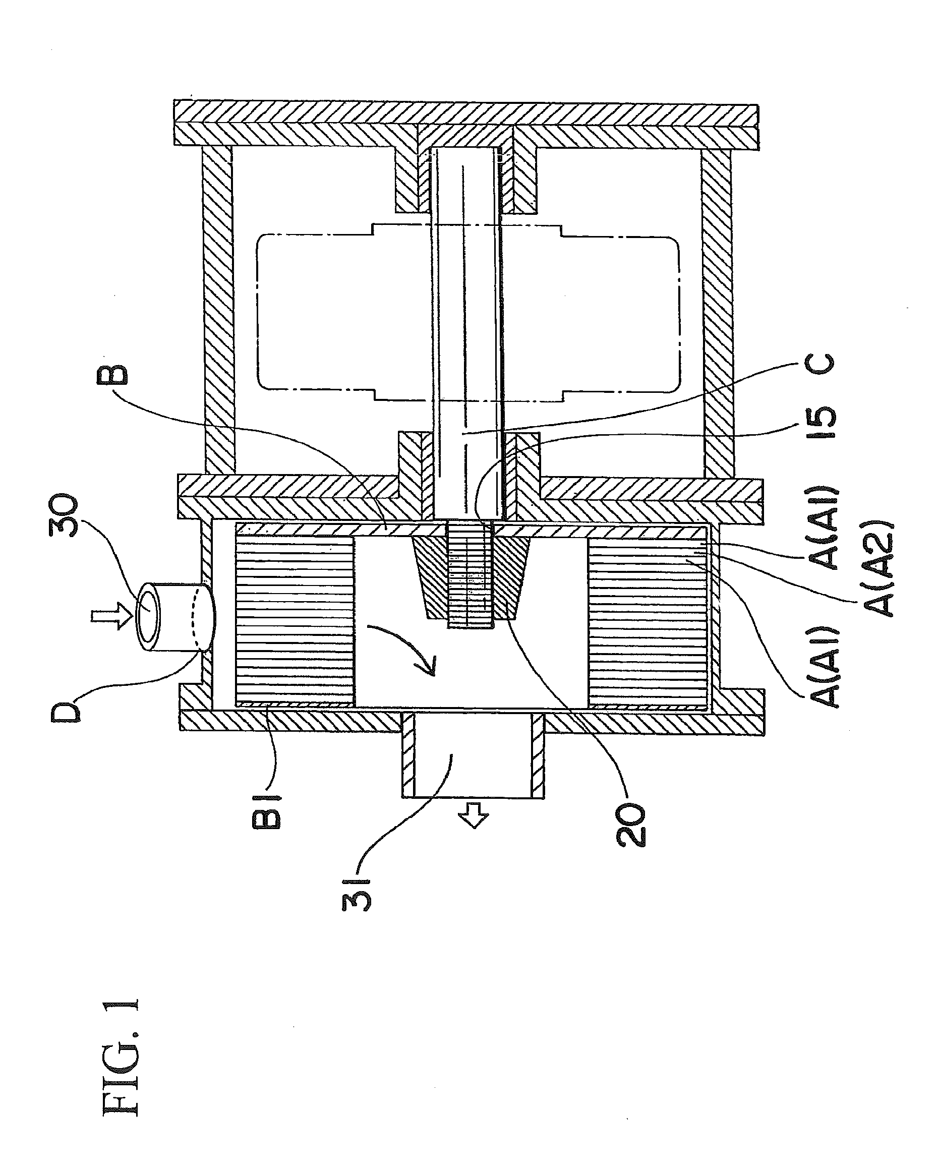 Impeller for turbine