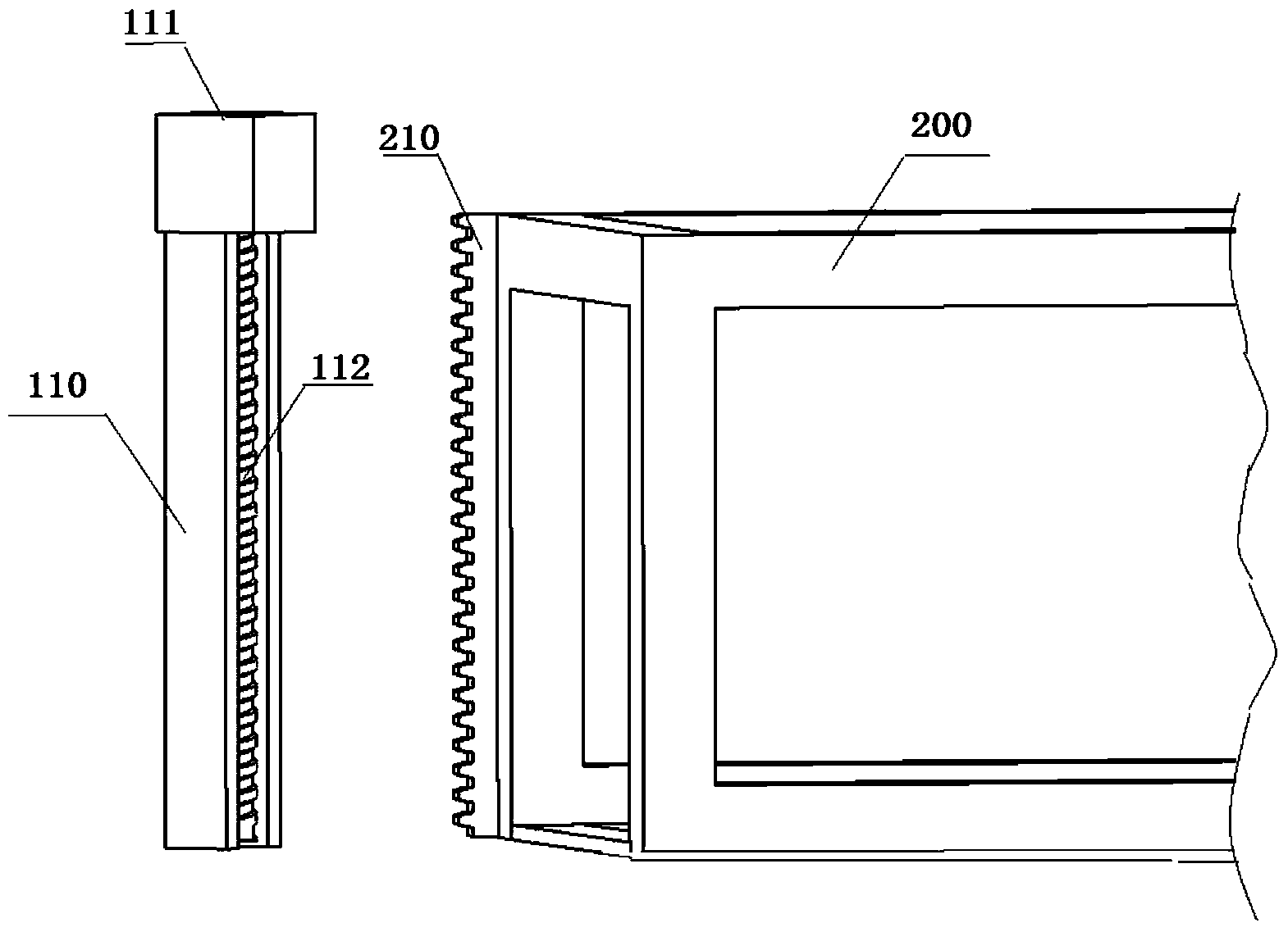 Auxiliary scheduling device for public bike track type storage device