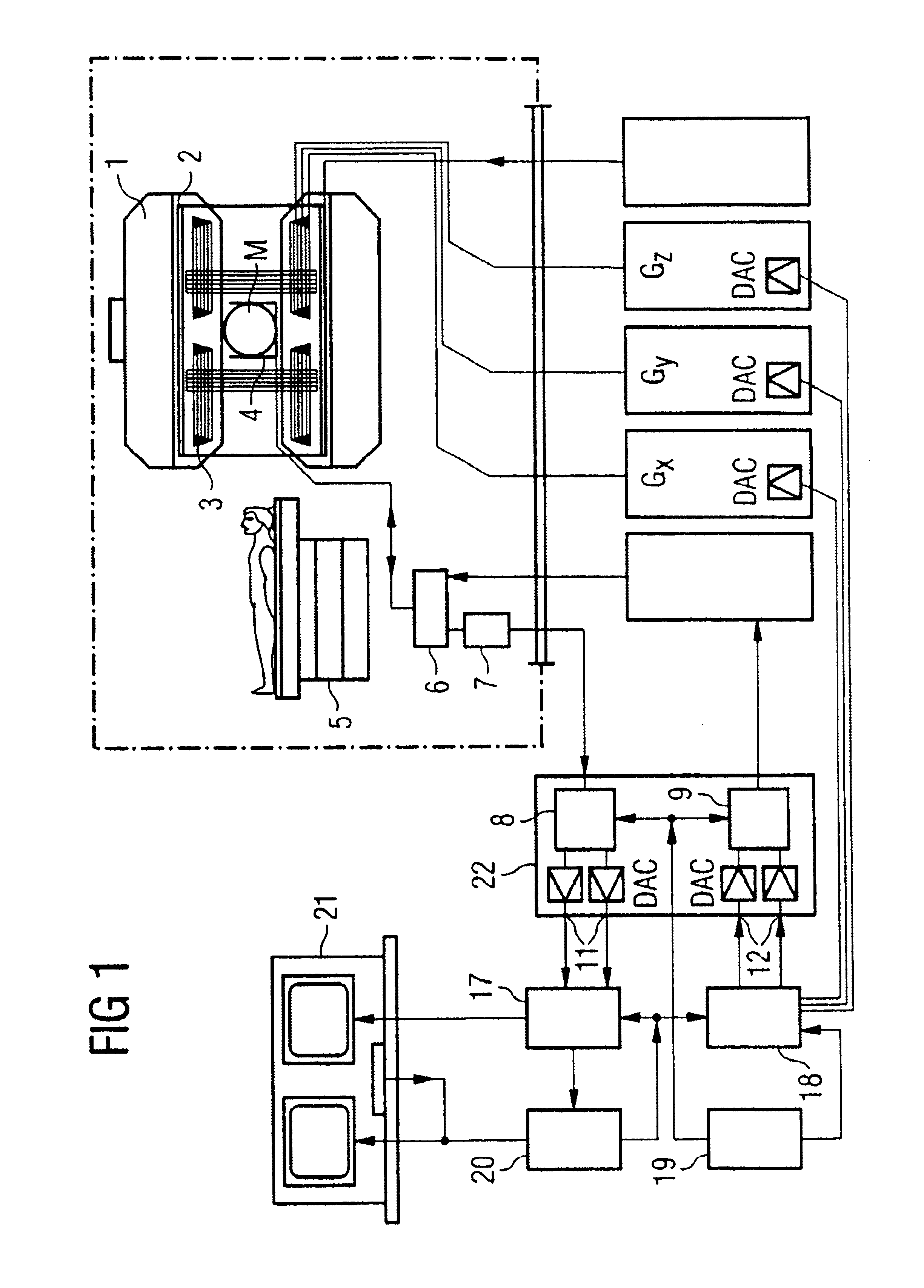 Medical apparatus and computer program product for magnetic resonance imaging with interactive contrast optimization