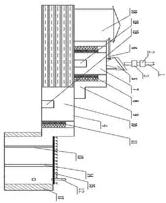 Ecological chain cellar and treatment method thereof