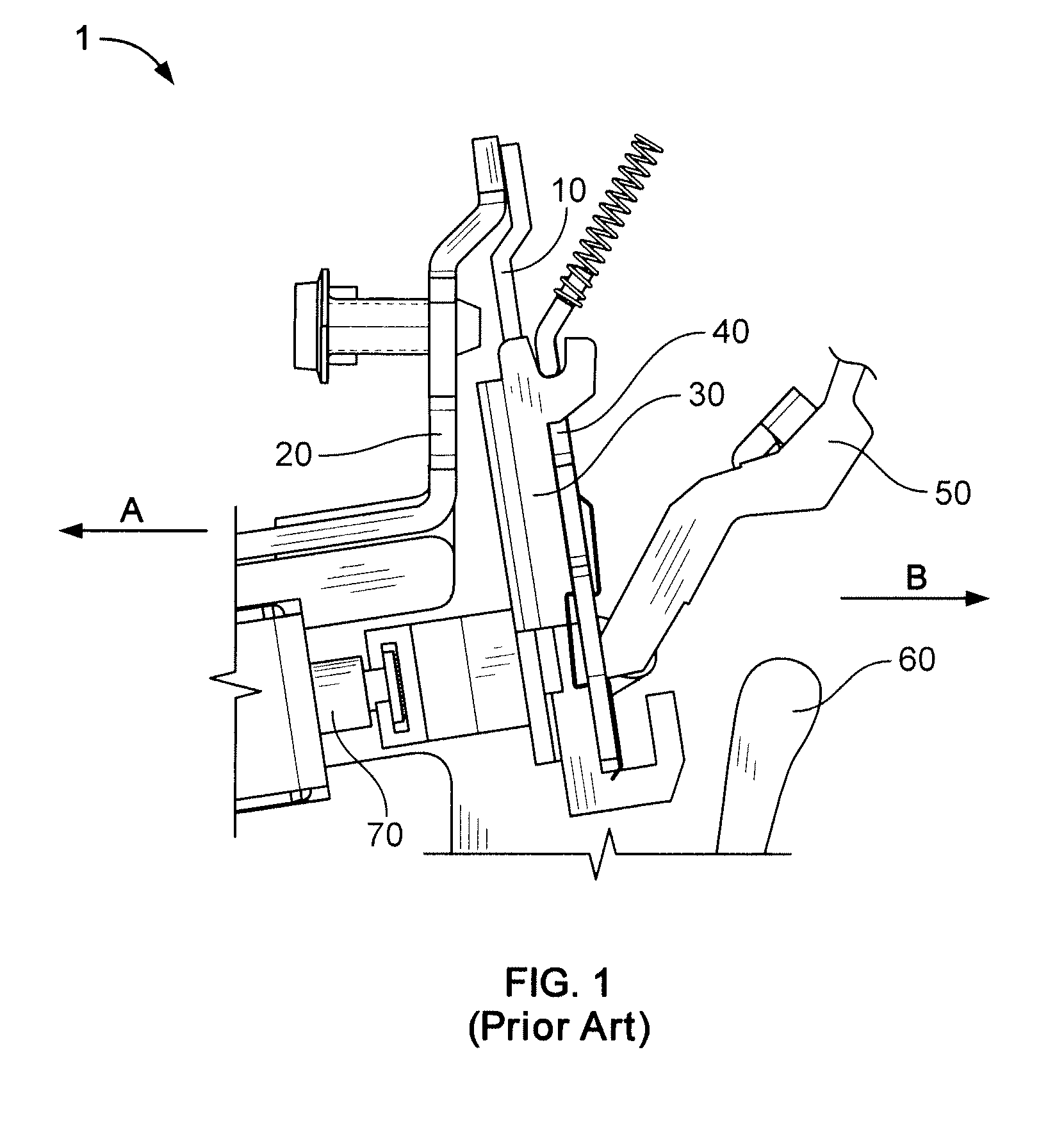Circuit breaker having reduced auxiliary trip requirements