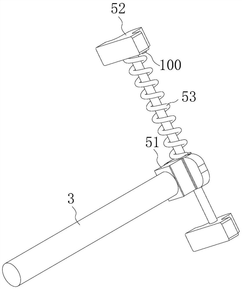 Double-pulling cloth laying mechanism of protective clothing cloth laying machine