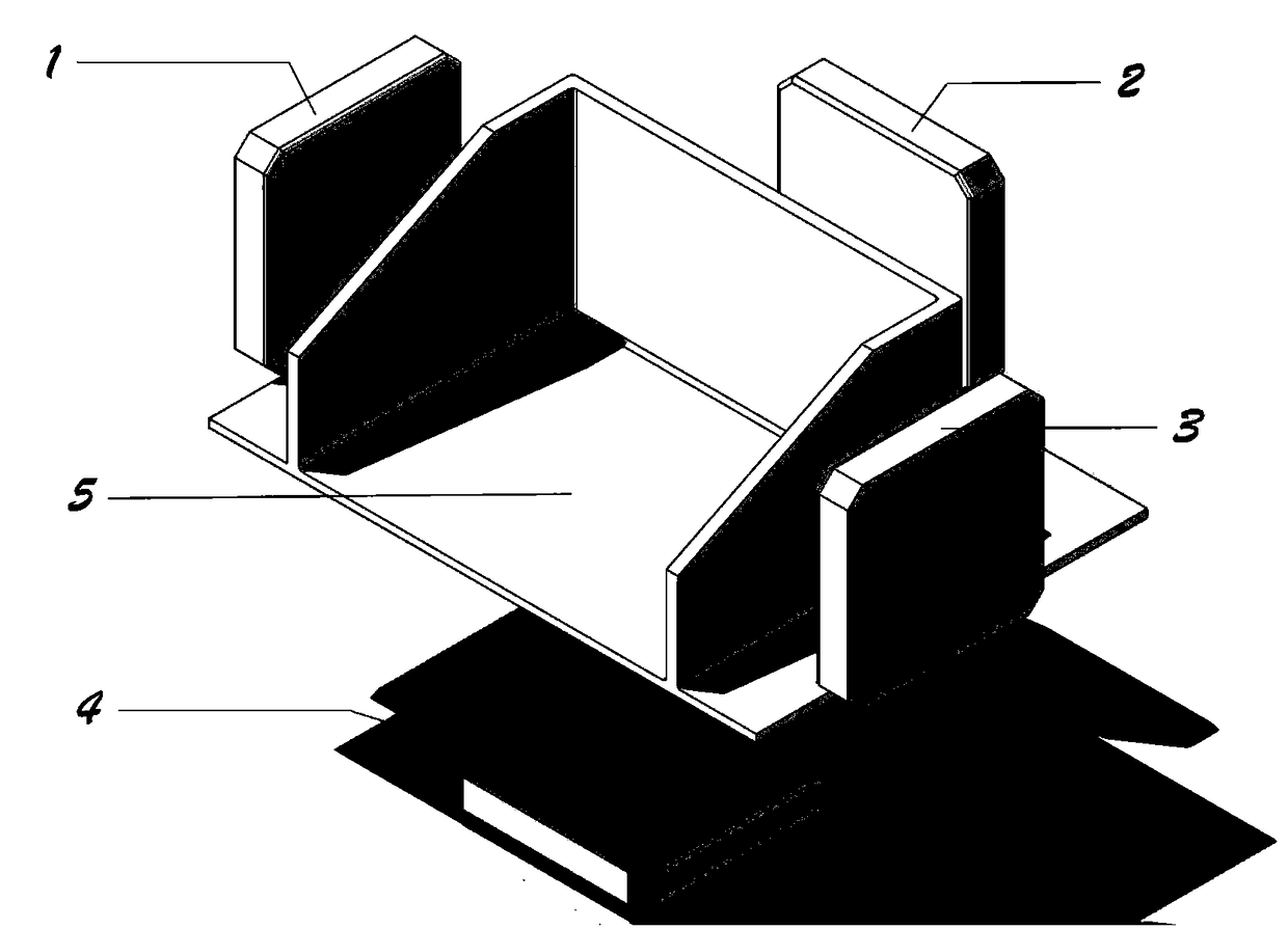 Unmanned cashier unit and unmanned cashier implementation method