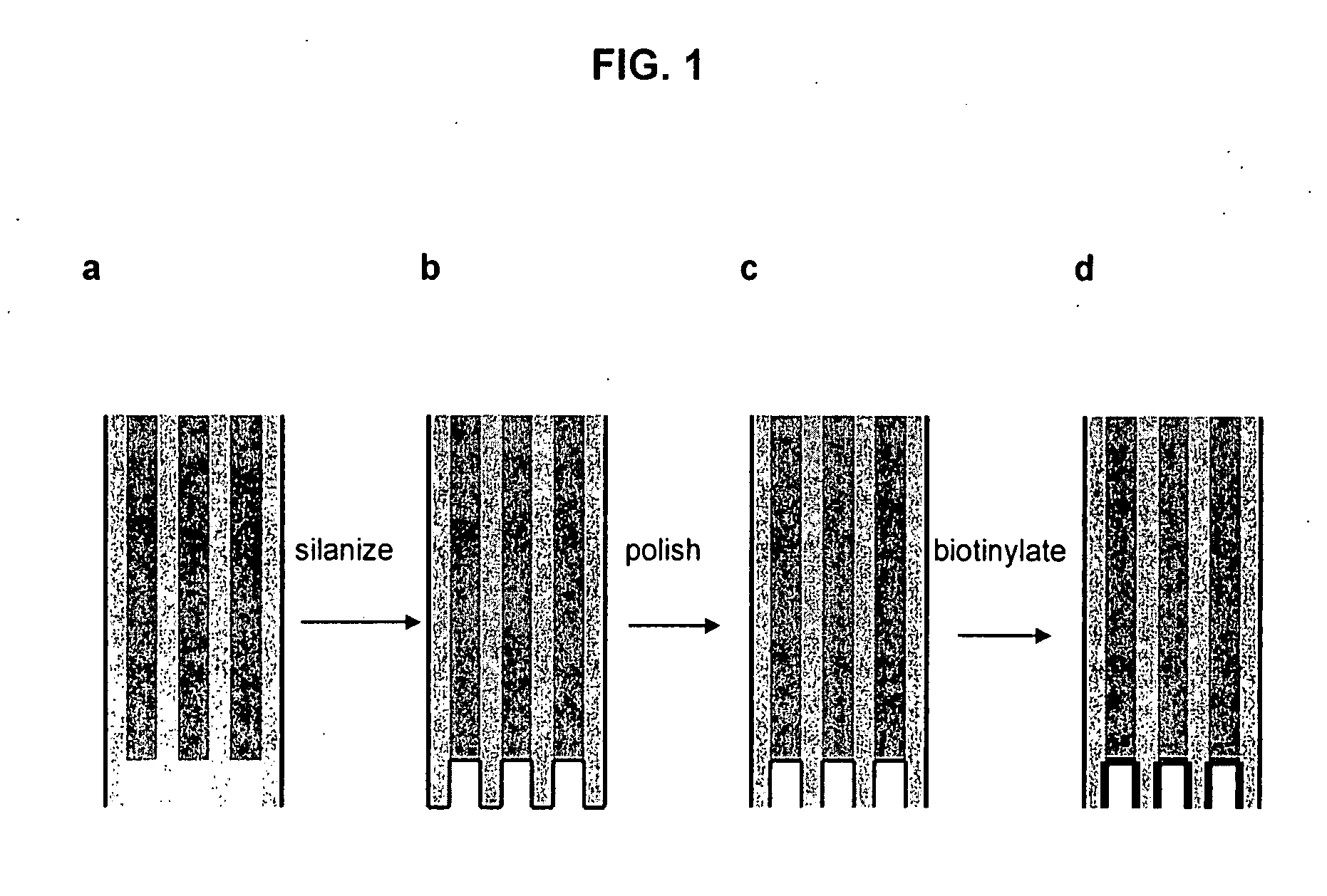 Methods and arrays for target analyte detection and determination of target analyte concentration in solution