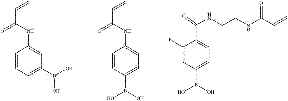 Phenylboronic acid based hydrogel and preparation method thereof