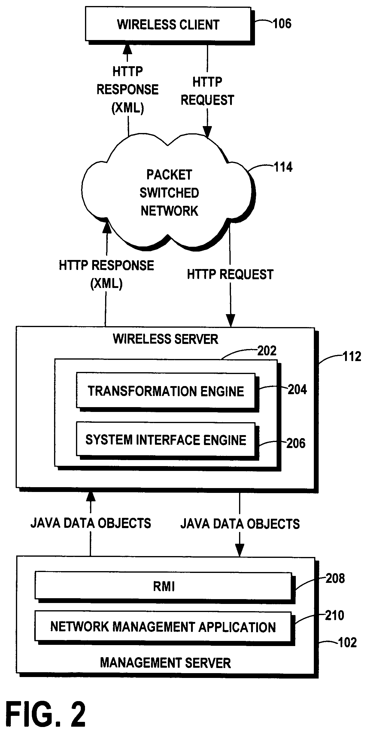 Apparatus, system, and method for wireless management of a distributed computer system