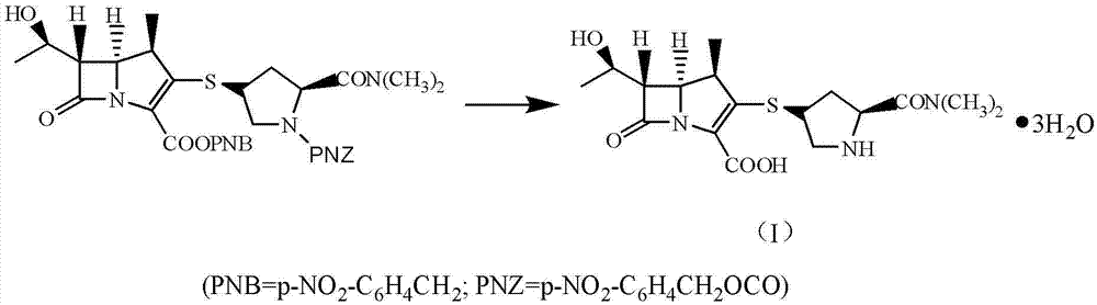 Preparation method of high-activity palladium-carbon catalyst for synthesis of imipenem antibiotics