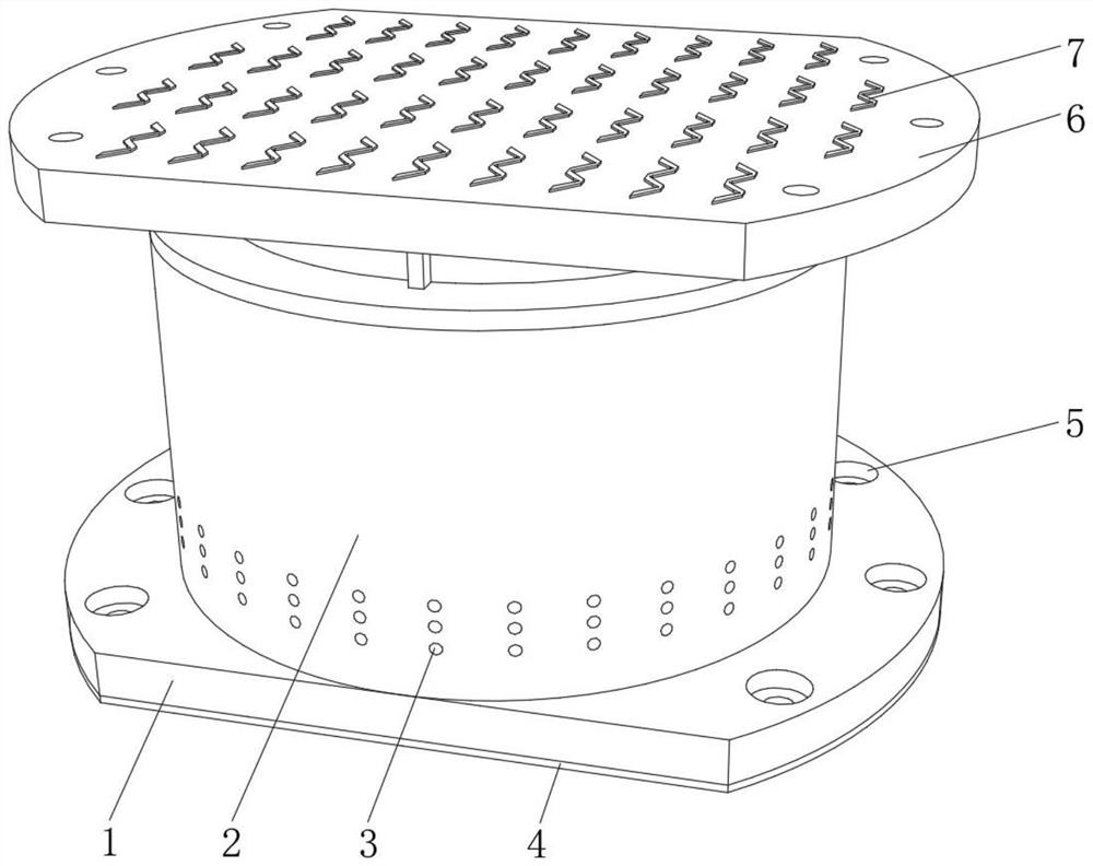 Novel intelligent damping base based on magnetorheological damper