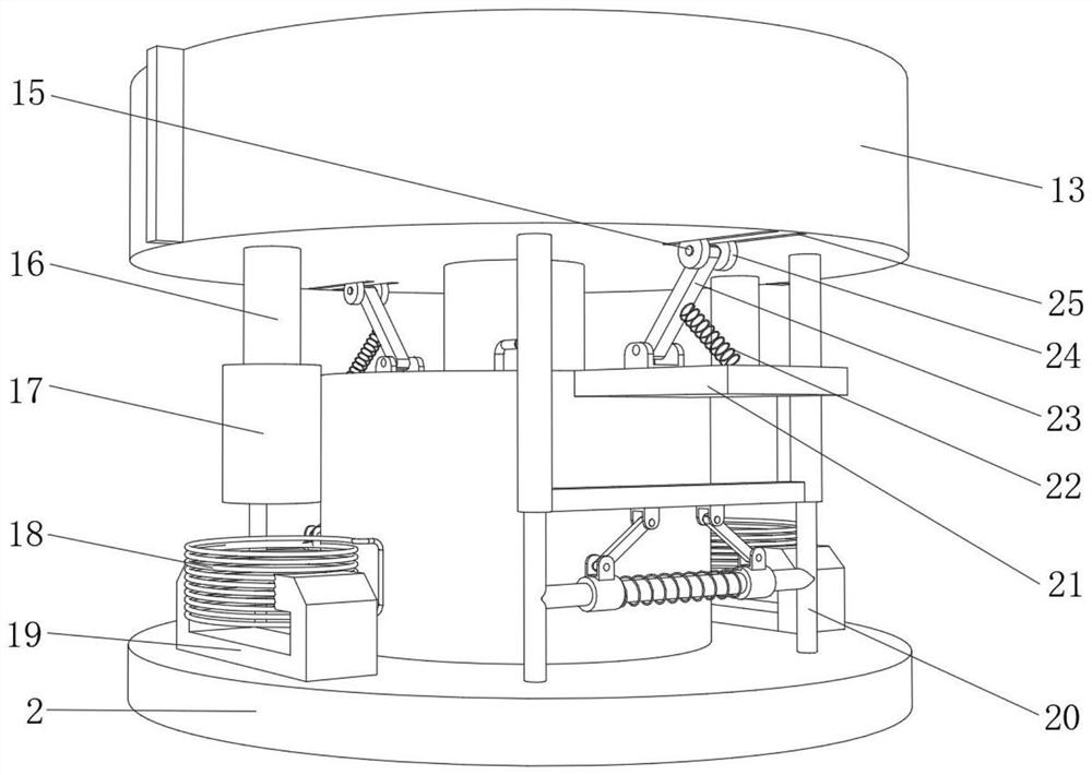 Novel intelligent damping base based on magnetorheological damper