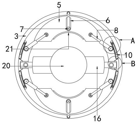 Treatment device and method for treating production waste gas of ceramic kiln