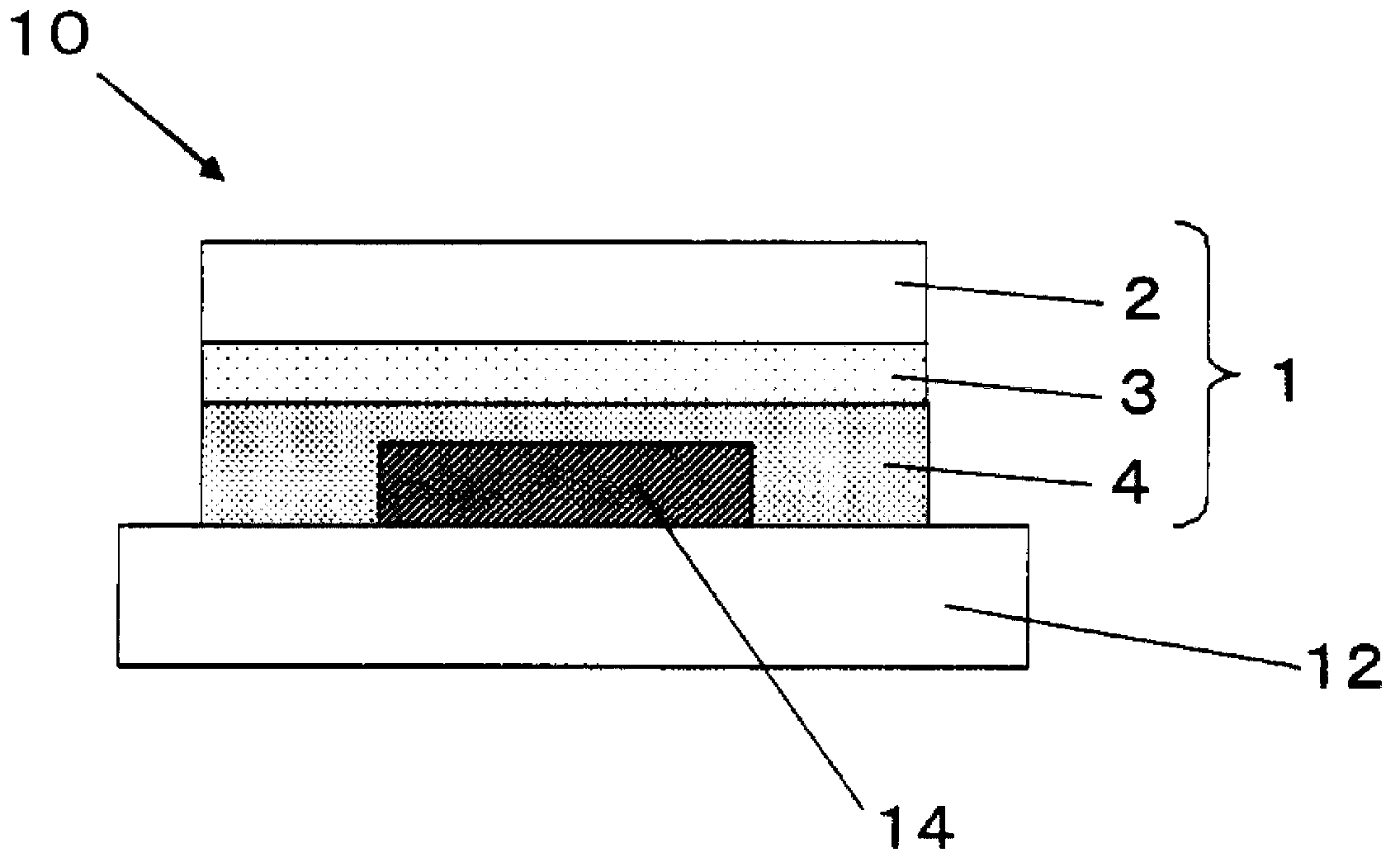 Adhesive sheet and electronic device