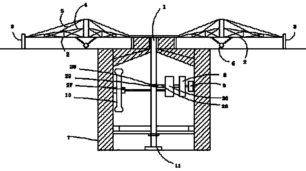 Force arm actuated power generating device