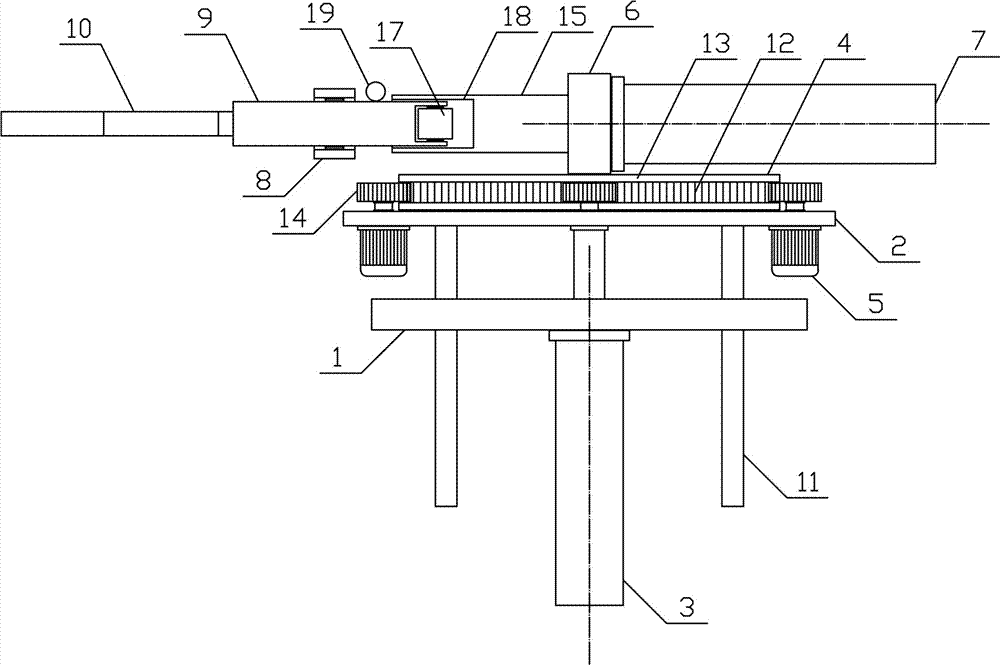 Spool transferring and feeding mechanism