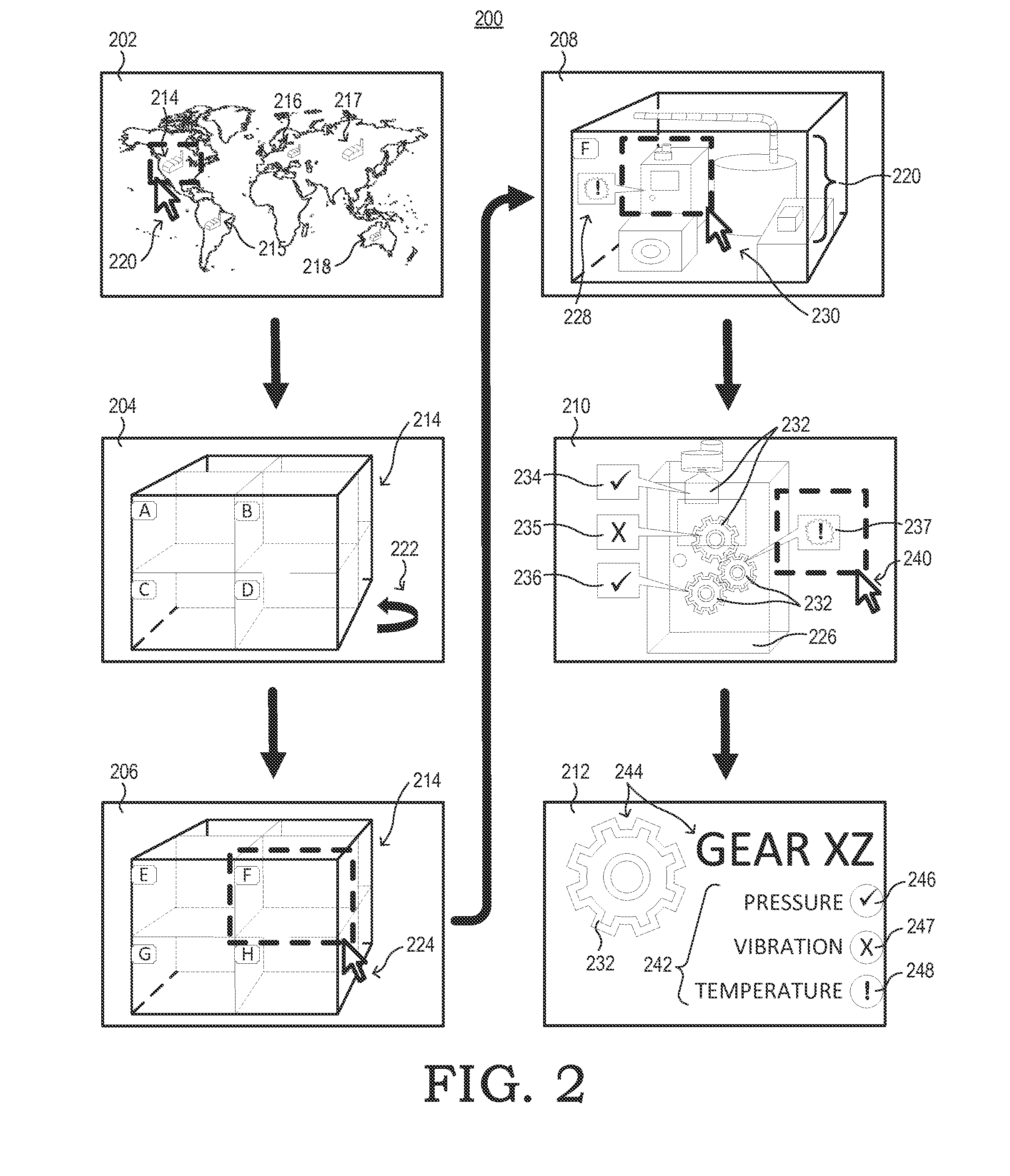 System and method for multi-dimensional modeling of an industrial facility