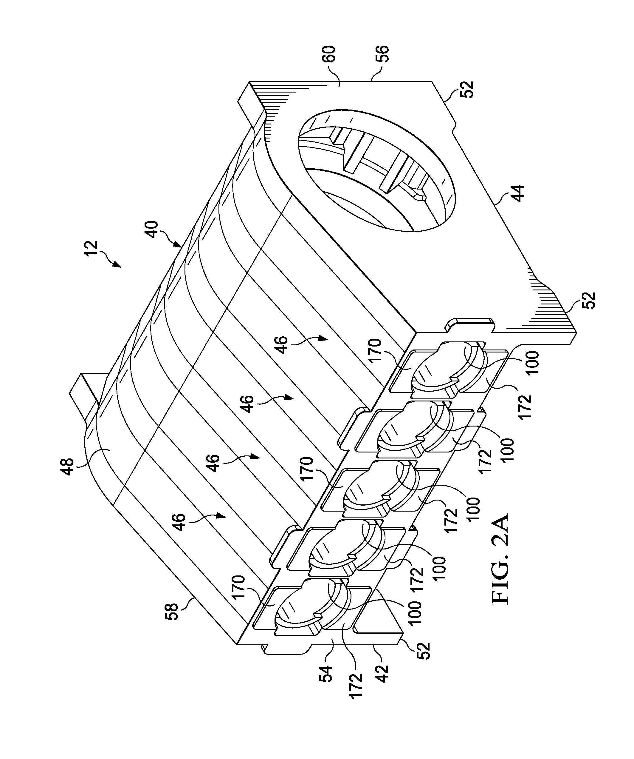 Bearing system for reciprocating pump and method of assembly