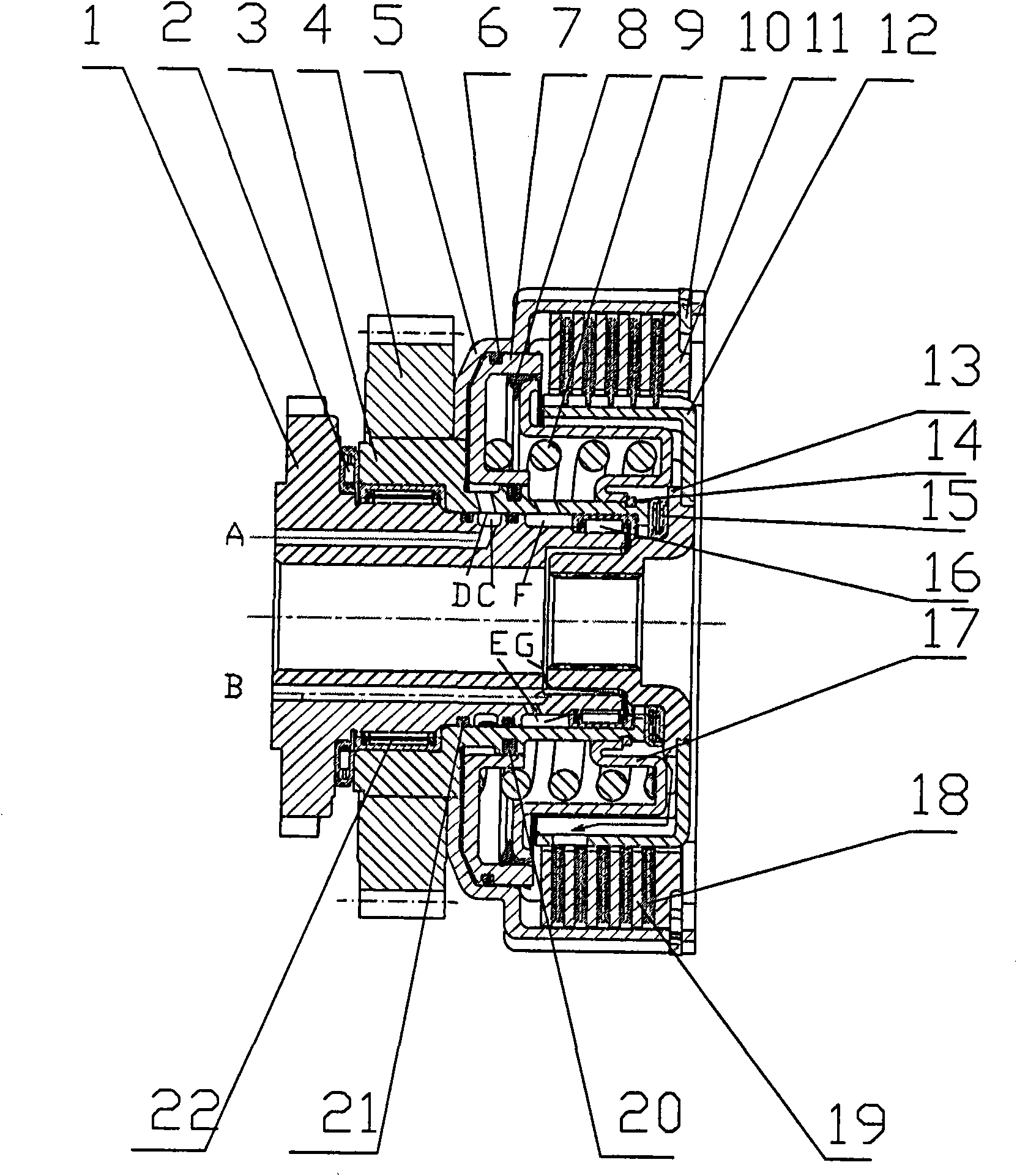 Dual-clutch automated transmission
