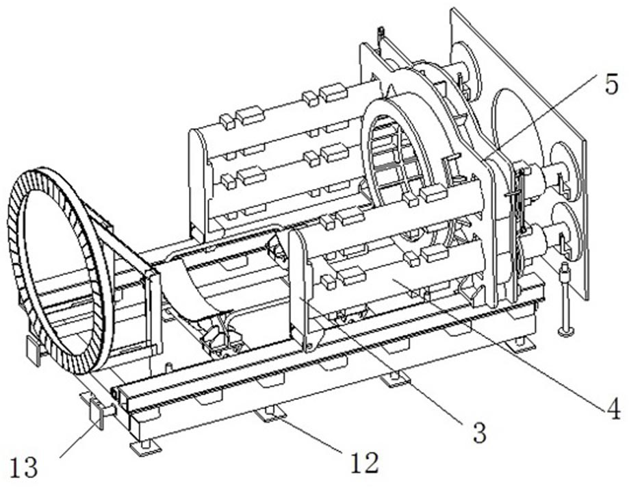 Integrated propelling device and construction method thereof