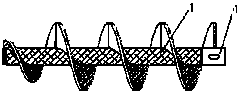 Connecting structure for screw shaft