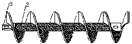 Connecting structure for screw shaft