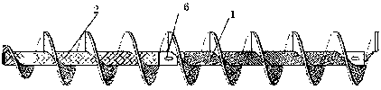 Connecting structure for screw shaft