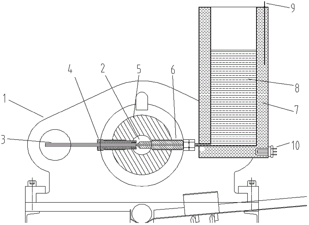 Process for improving content stability of soldering flux for solder, and device for vertically injecting soldering flux for solder