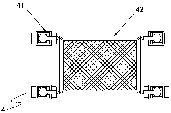 Disaster prevention device for geological weak surface