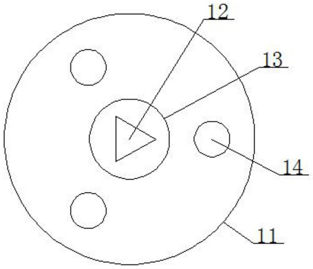 Track winding gradual change type rotation transmission connecting device